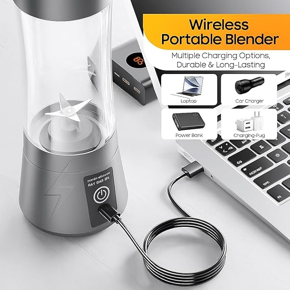 Portable Electric Fruit Juicer