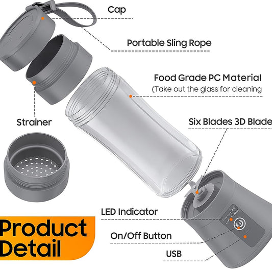 Portable Electric Fruit Juicer